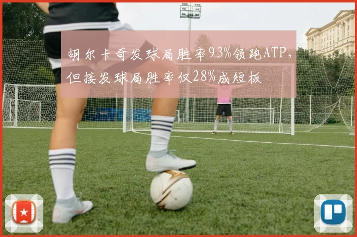 胡尔卡奇发球局胜率93%领跑ATP，但接发球局胜率仅28%成短板